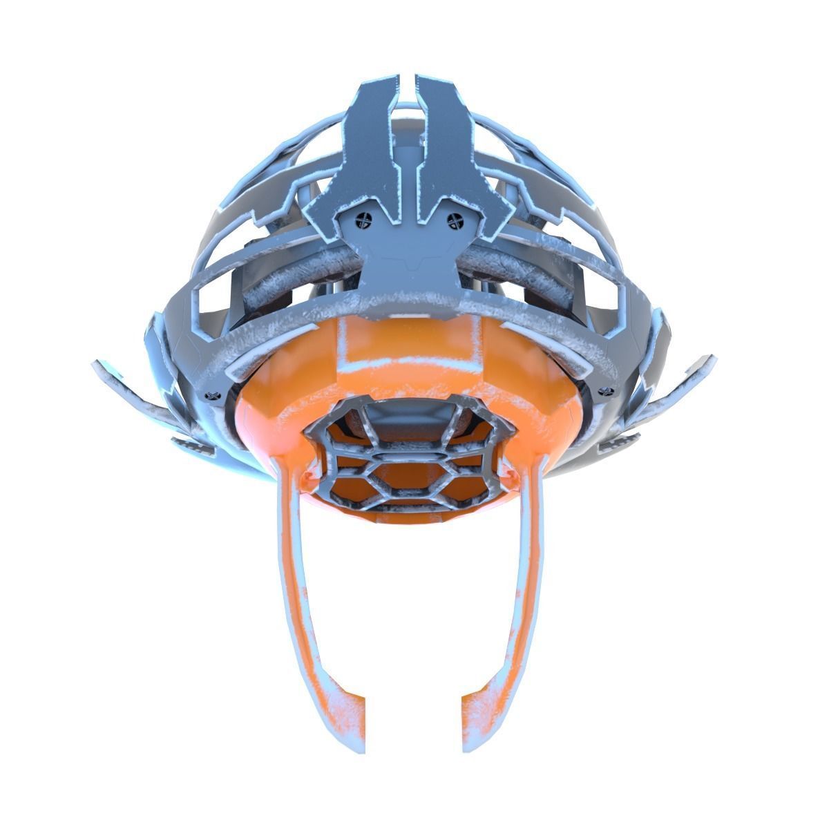 Alien Drone  Low-poly 3D model_2