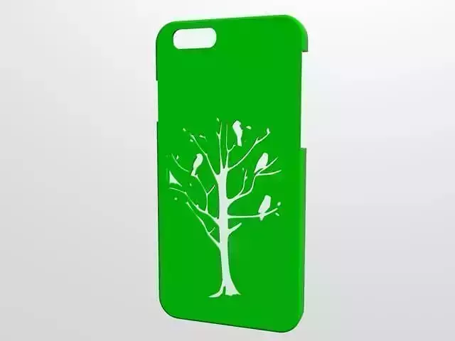 Iphone 6 case Tree 3D print model