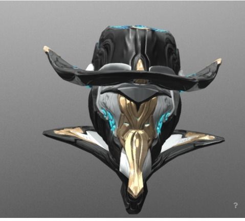 Limbo futuristic spaceship art 3D model_7