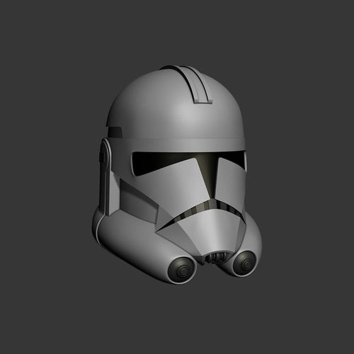 Phase 2 Clone Wars Series Cosplay Helmet 3D print model