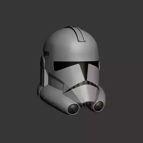 Phase 2 Clone Wars Series Cosplay Helmet 3D print model