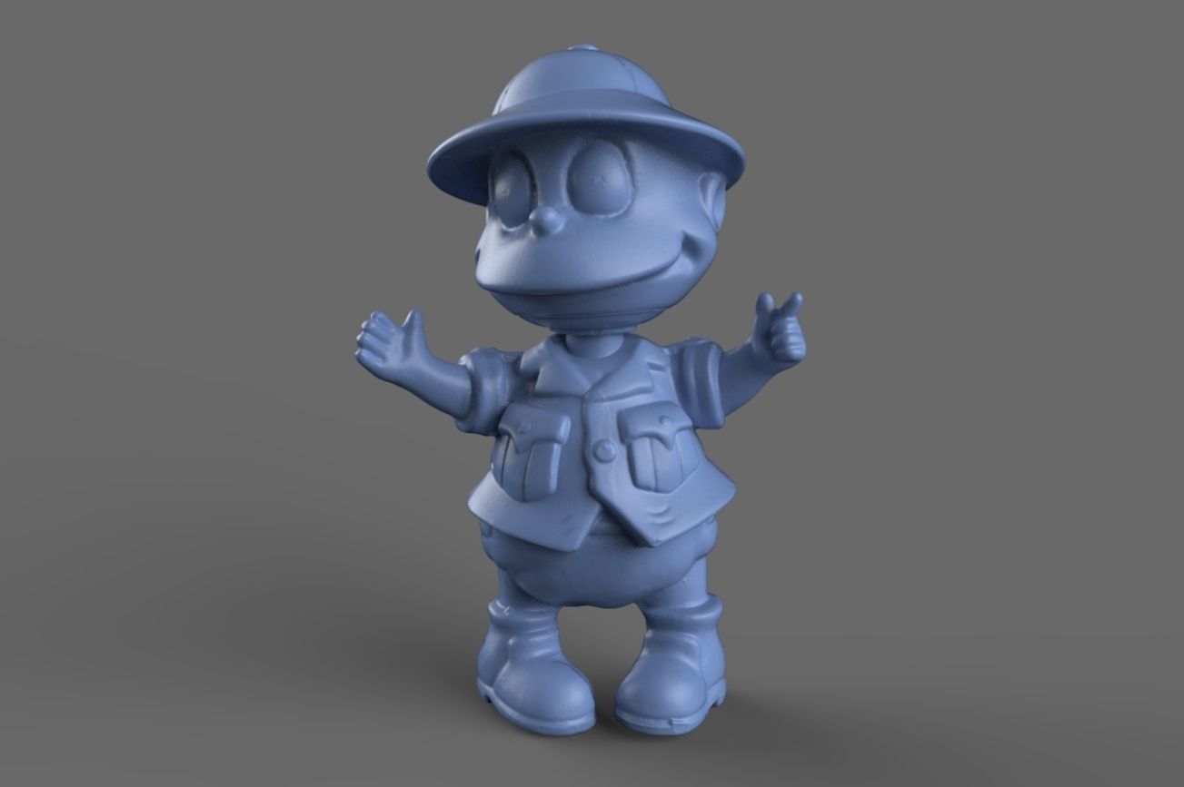 Nostalgic 90s Toy Collection 3D model_64
