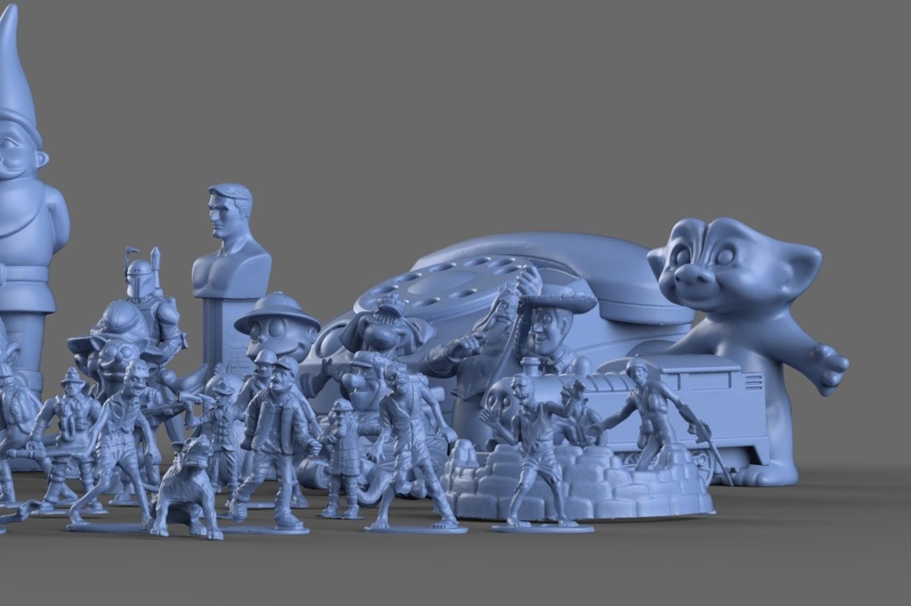 Nostalgic 90s Toy Collection 3D model_14