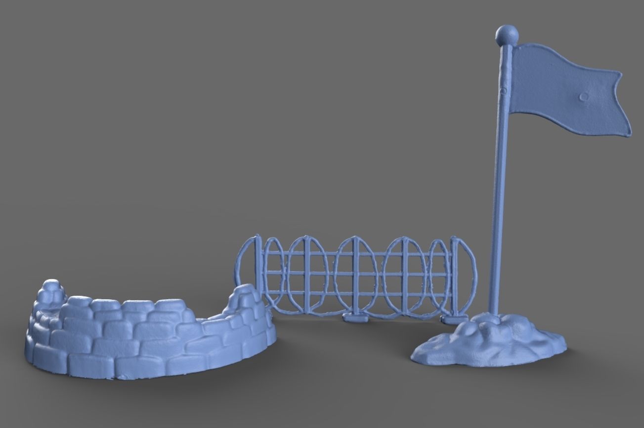 Nostalgic 90s Toy Collection 3D model_34
