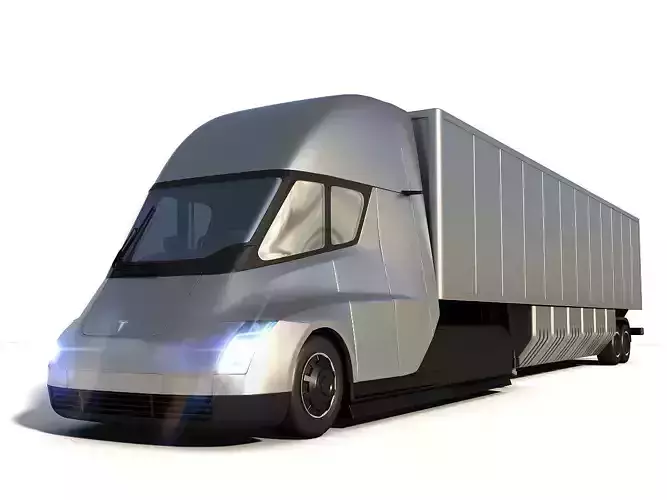 Tesla Semi Truck 3D model