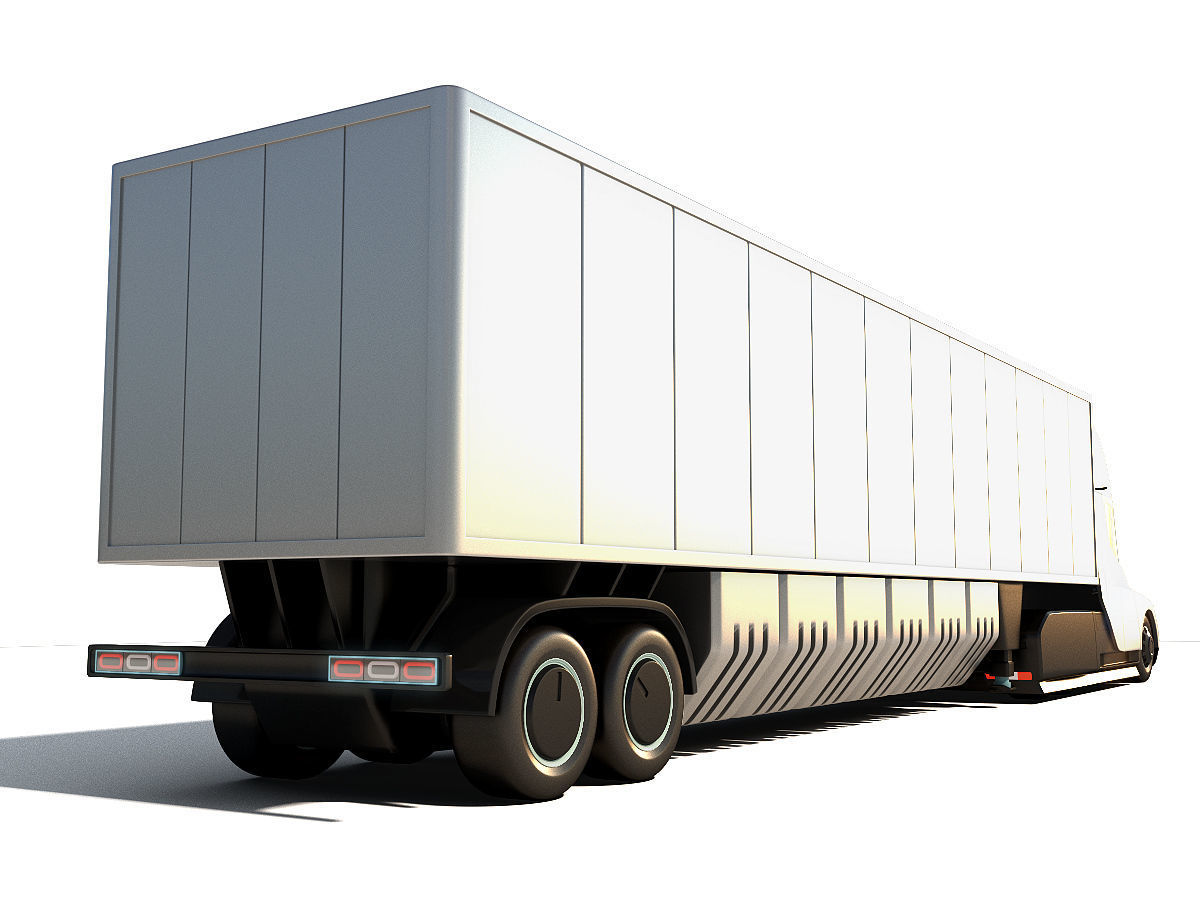 Tesla Semi Truck 3D model_6