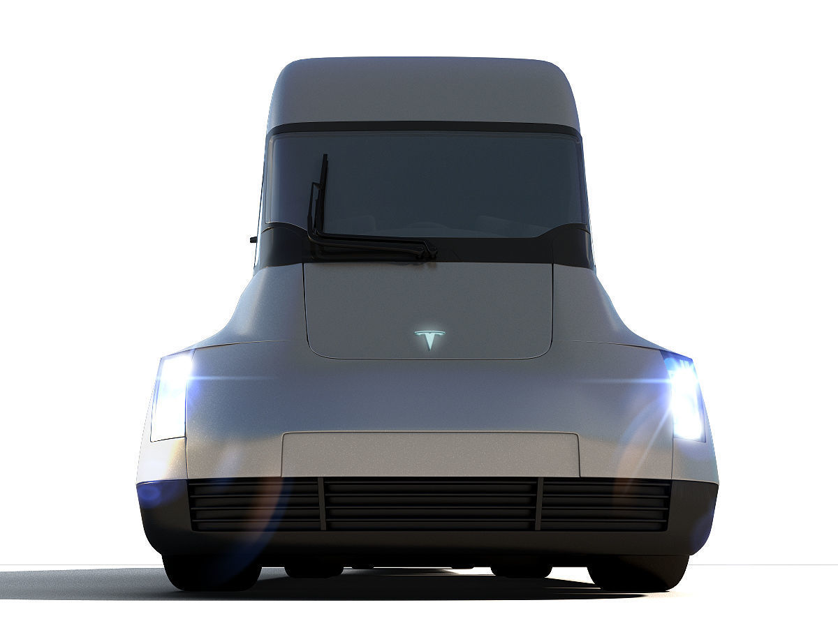 Tesla Semi Truck 3D model_3