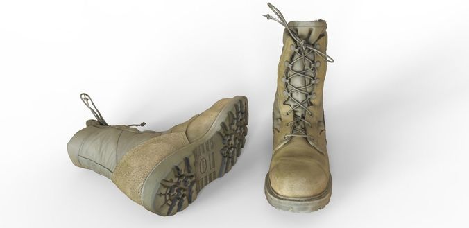 Air Force Combat Boot 3D model