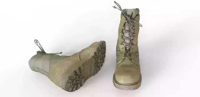 Air Force Combat Boot 3D model