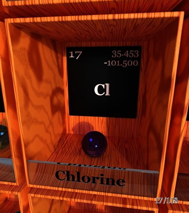 Periodic table of elements Mendeley Low-poly 3D model_23