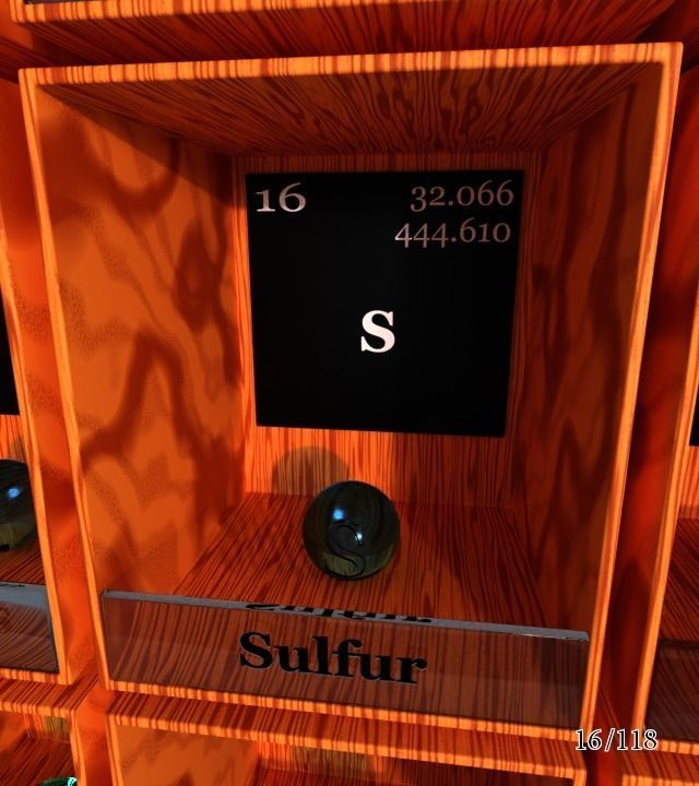 Periodic table of elements Mendeley Low-poly 3D model_22