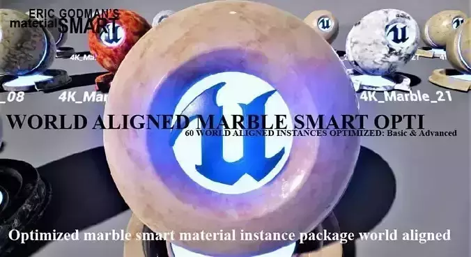 Optimized Marble World Aligned Materials