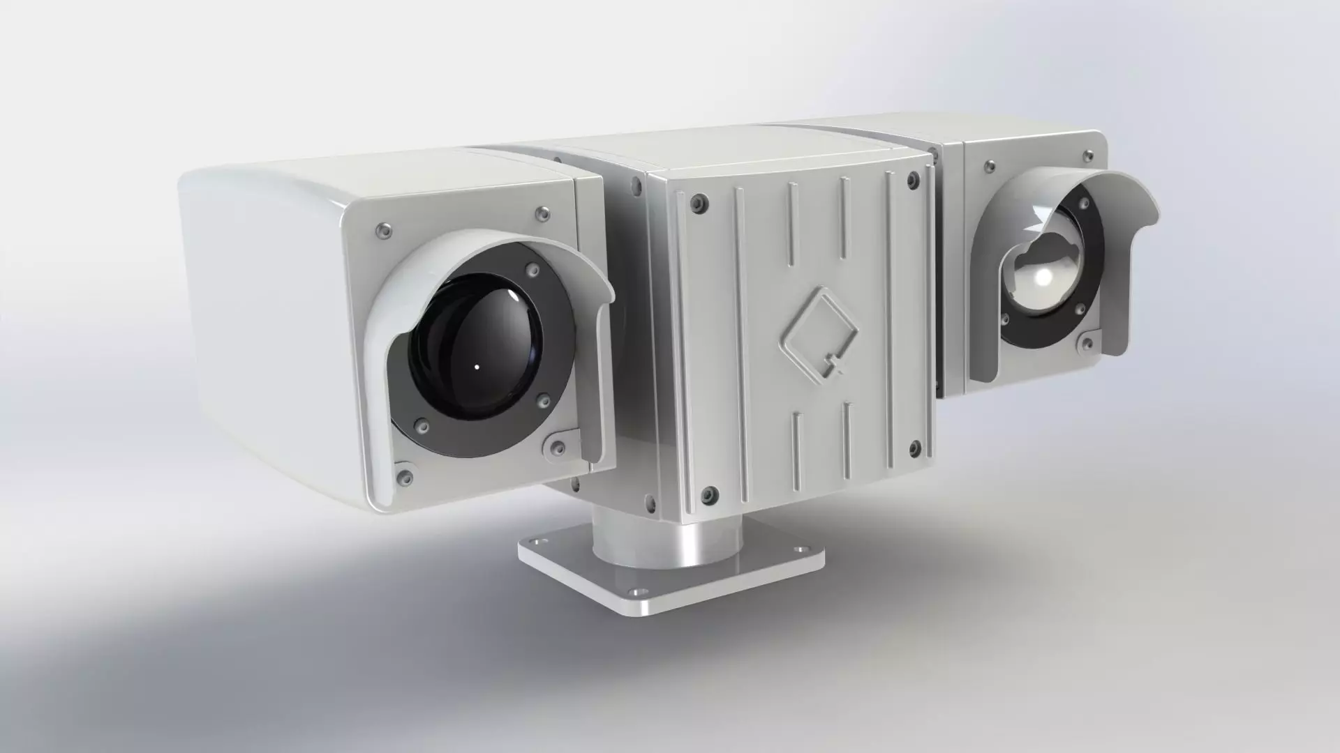 PTZ Thermal Camera 3D 3D model