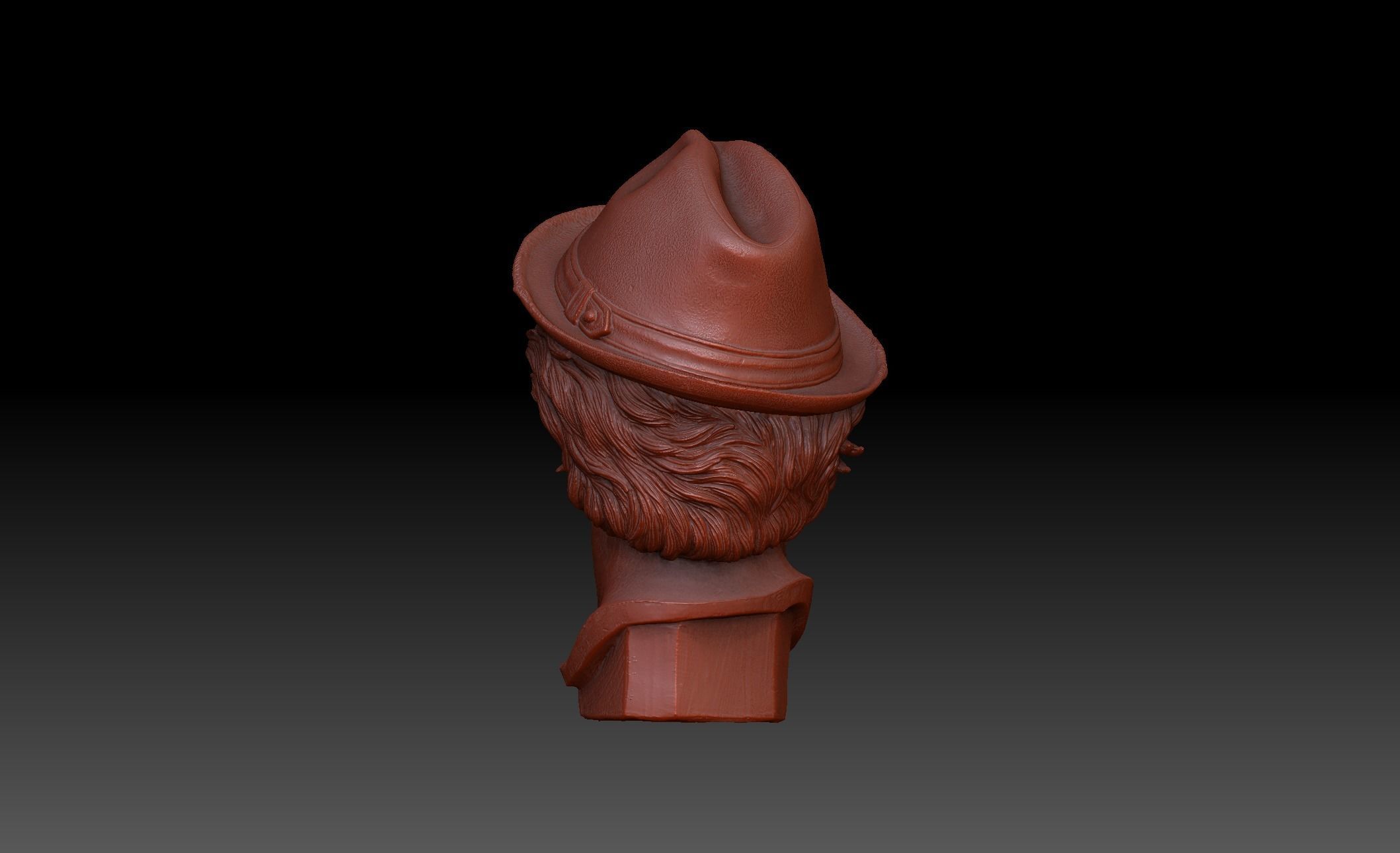 Rocky Balboa Bust 3D model_12