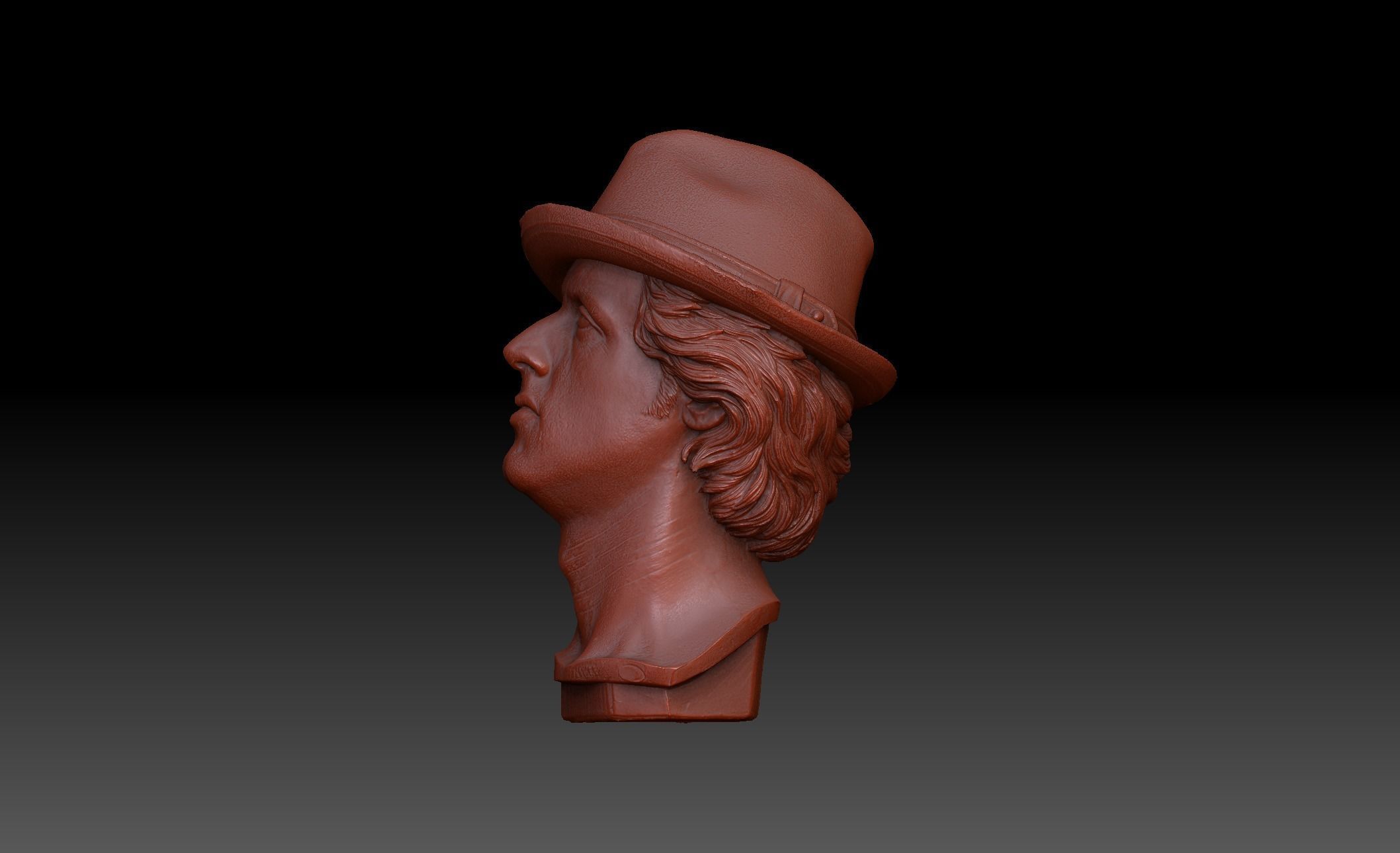 Rocky Balboa Bust 3D model_11