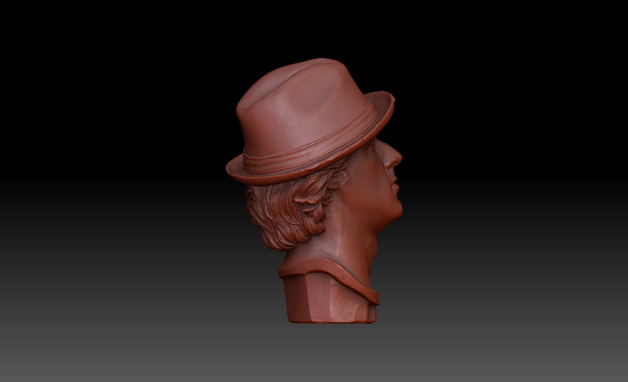 Rocky Balboa Bust 3D model_13