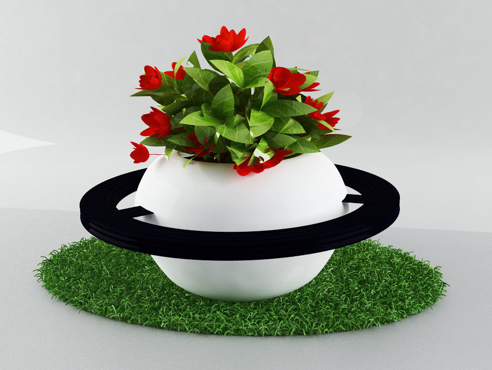 garden plants Free low-poly 3D model_5