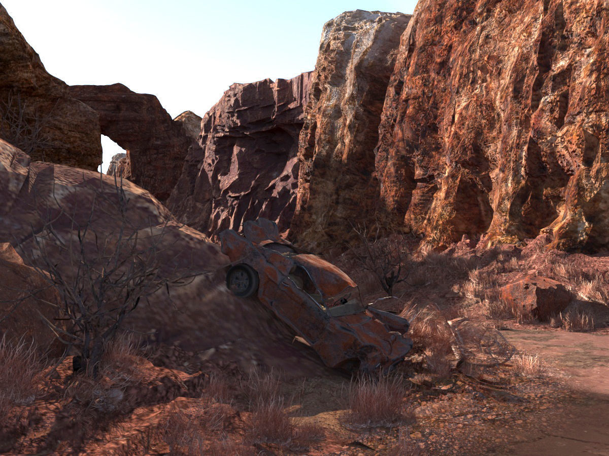 canyon pack Low-poly 3D model_2