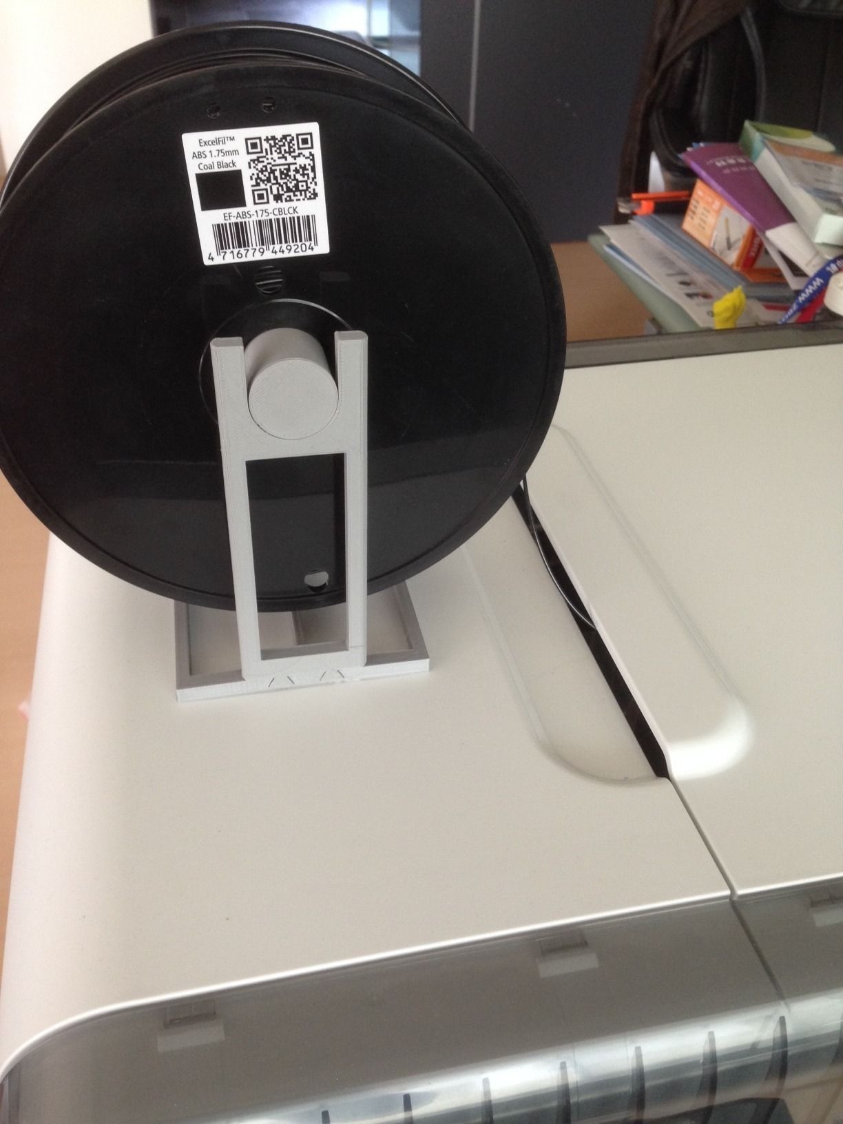 Freestanding Filament Holder sized for ExcelFil Spools Free 3D print model_0