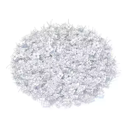 Grass with Clover and Daises 3D Model