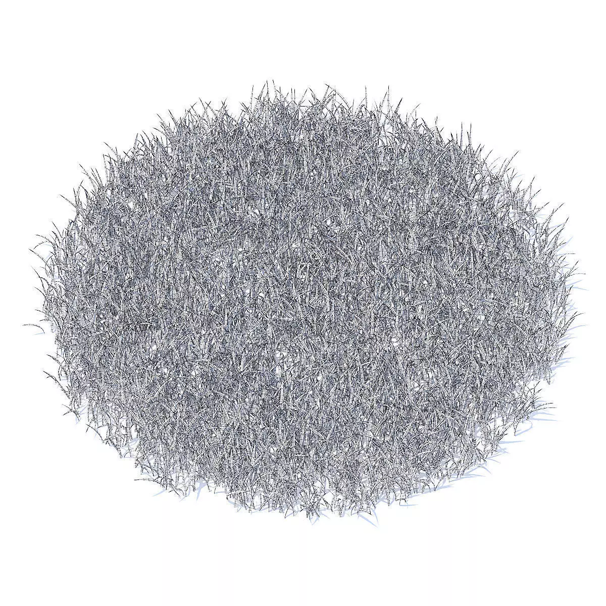 Grass 3D Model circle of 3D model_4