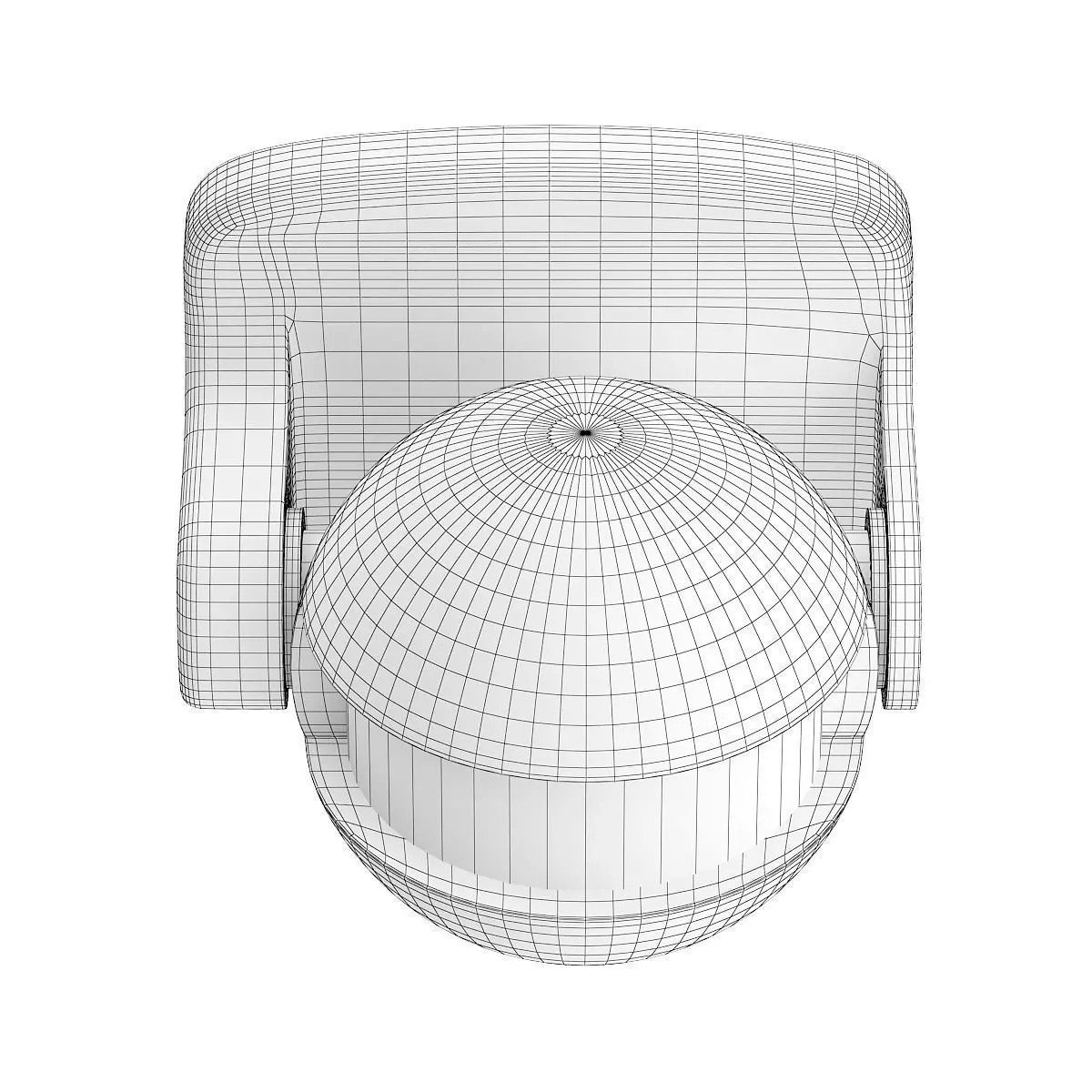 Motion Detector 3D Model 3D model_4
