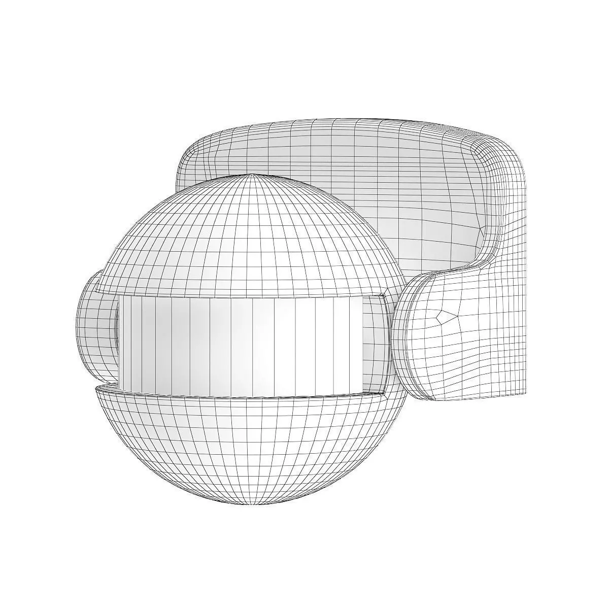 Motion Detector 3D Model 3D model_3