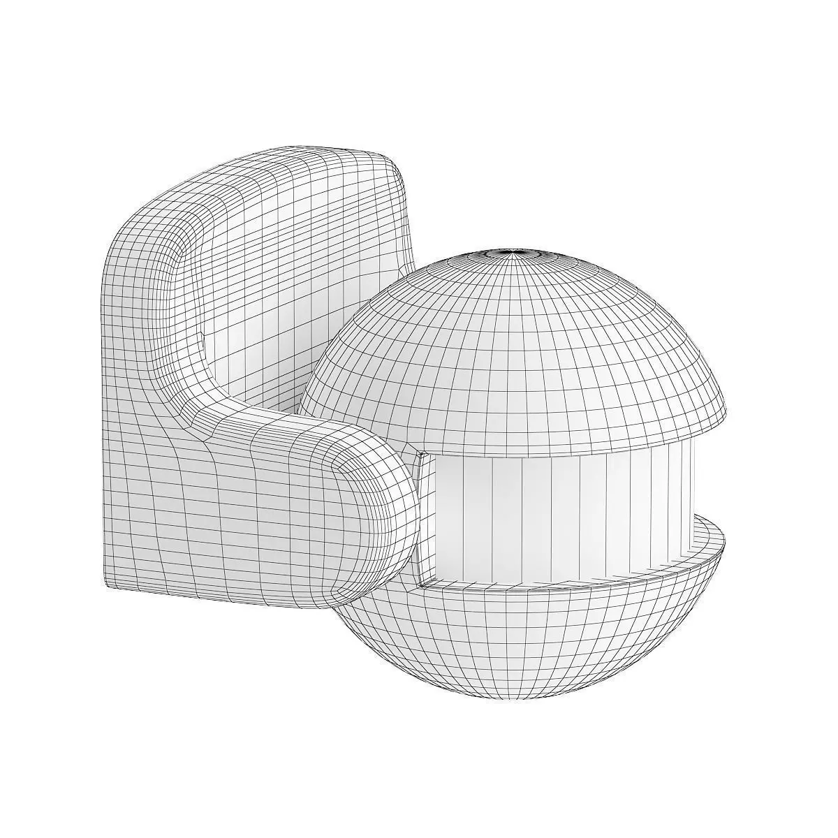 Motion Detector 3D Model 3D model_5