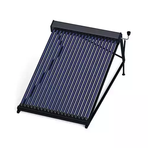 Solar Heater 3D Model