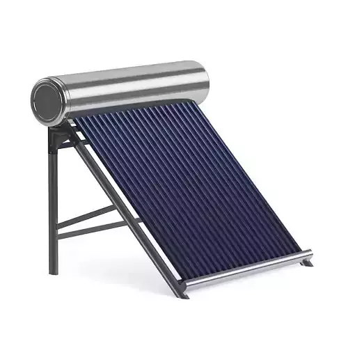 Solar Heater 3D Model