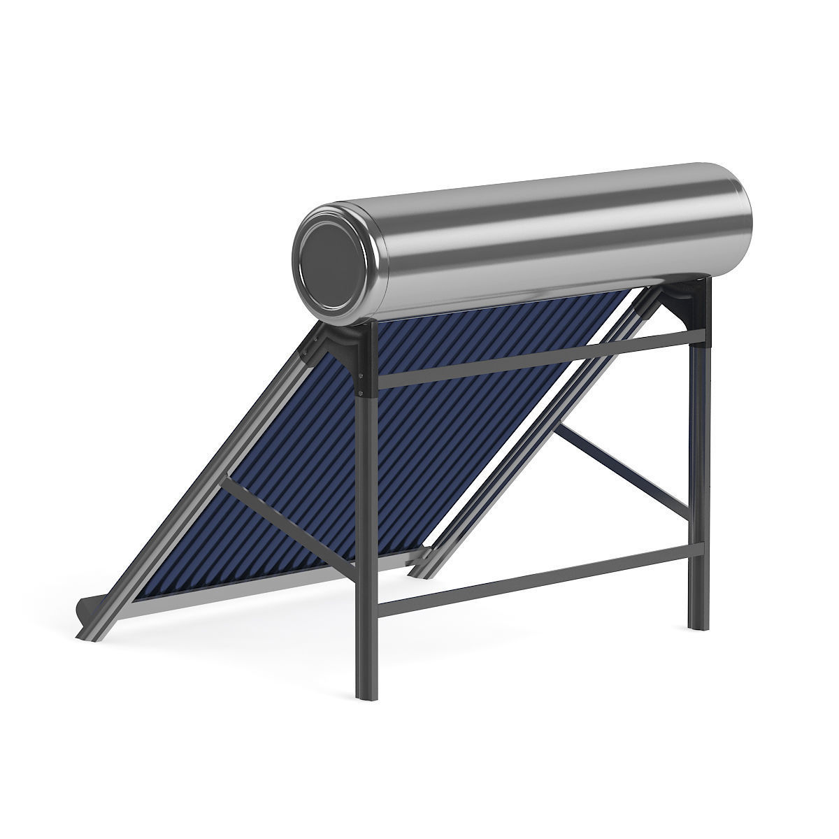 Solar Heater 3D Model 3D model_2