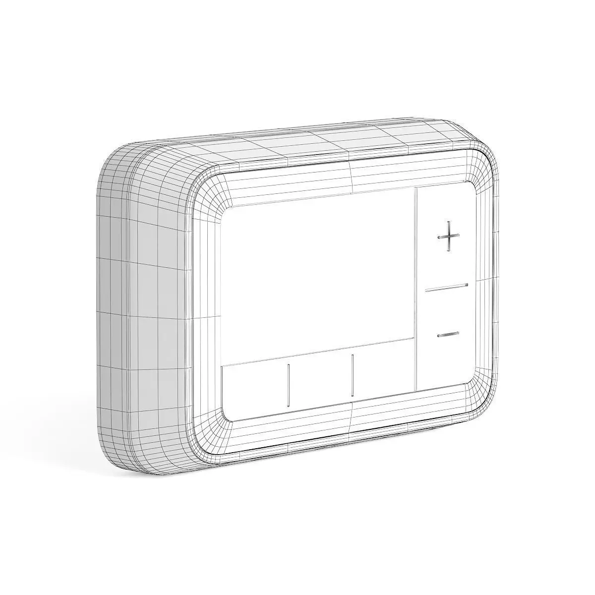 Thermostat 3D Model rheem smart 3D model_3