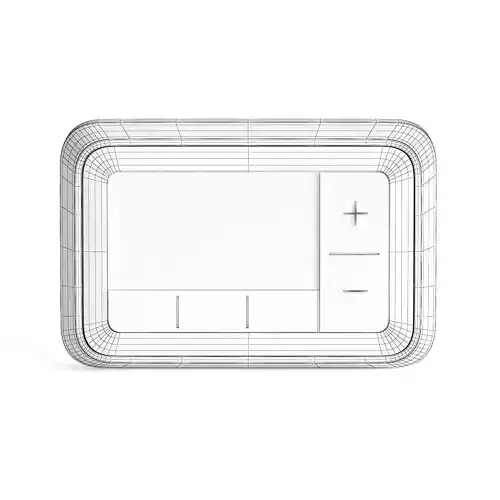 Thermostat 3D Model rheem smart