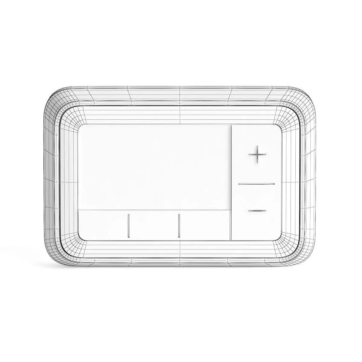 Thermostat 3D Model rheem smart 3D model_0