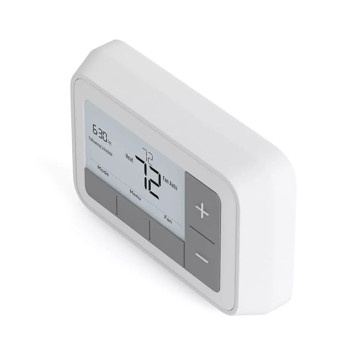 Thermostat 3D Model rheem smart 3D model_4