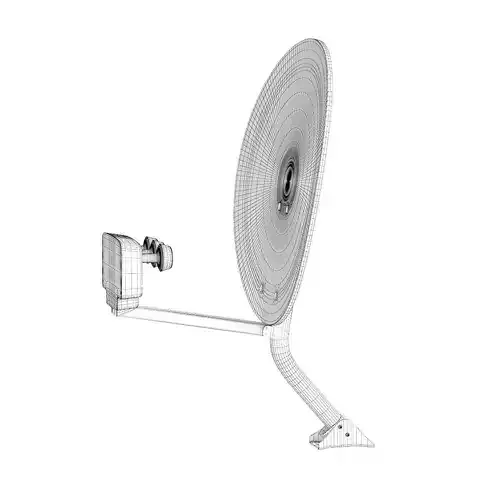 Satellite Dish 3D Model