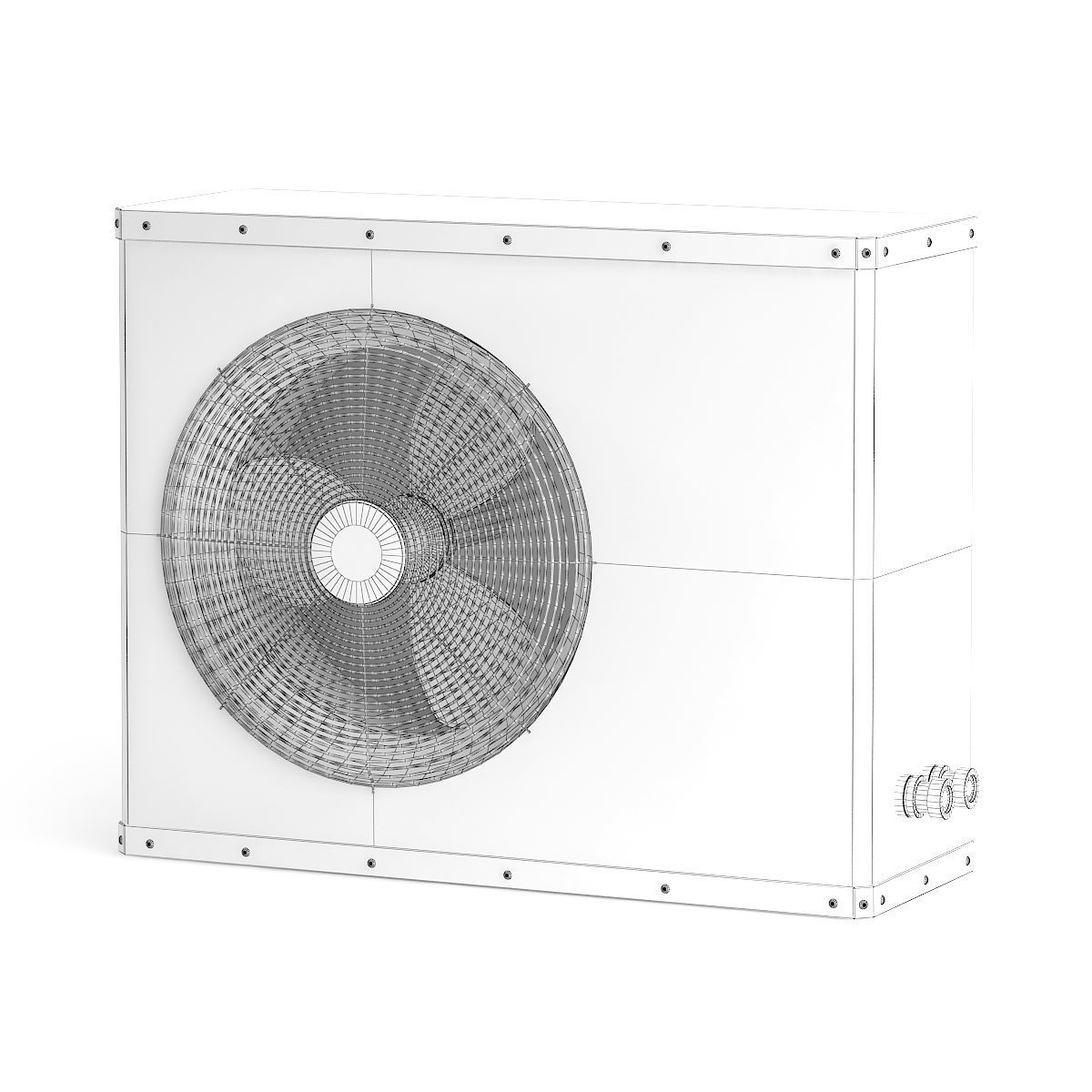 Air Conditioner 3D Model 3D model_5