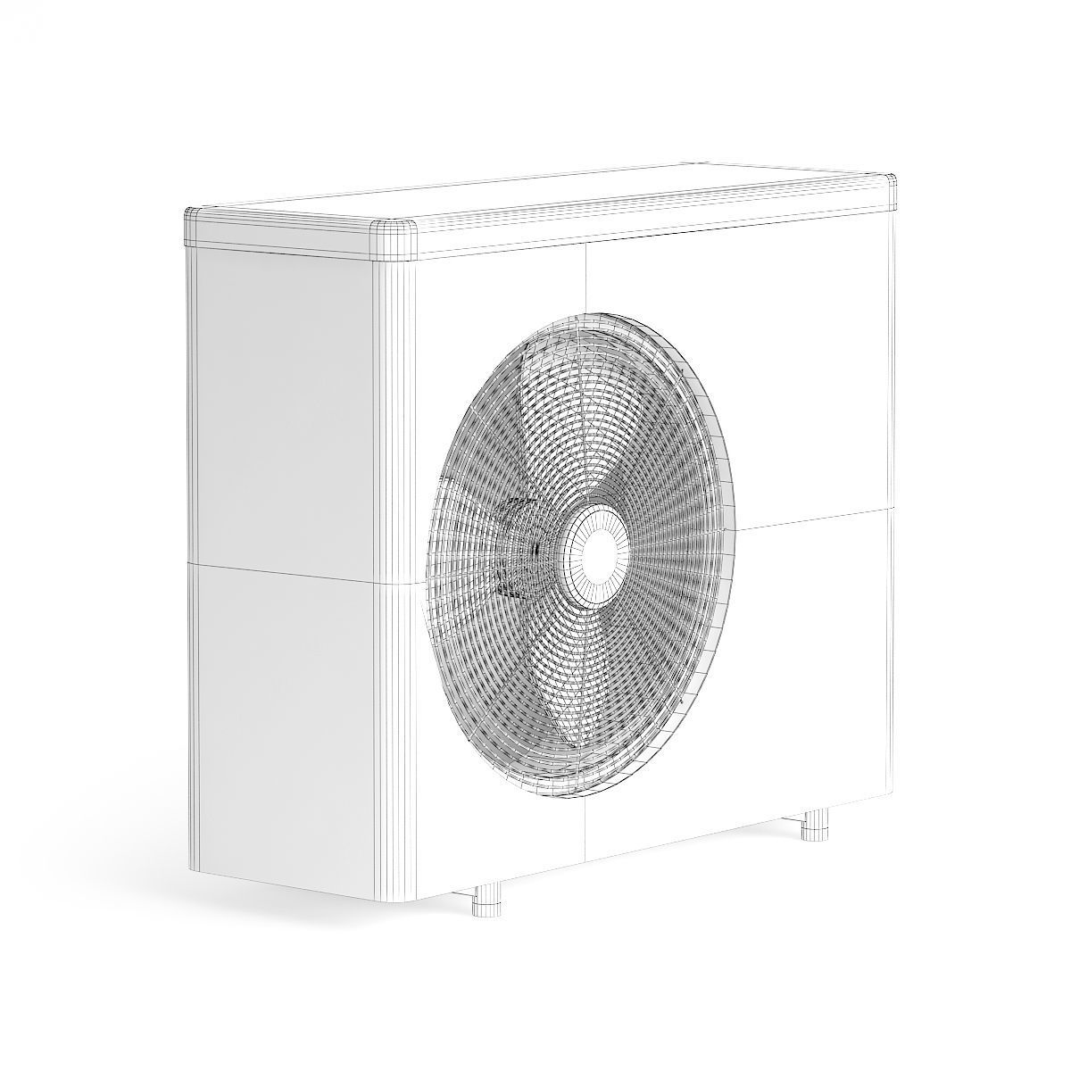 Air Conditioner 3D Model 3D model_5