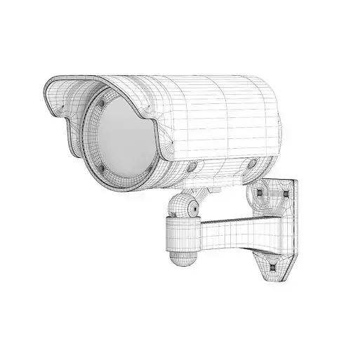 Security Camera 3D Model