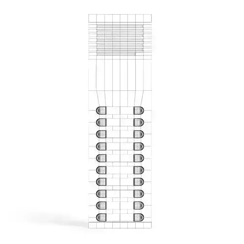 External Intercom 3D Model