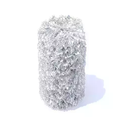 Cylindrical Thuja Hedge