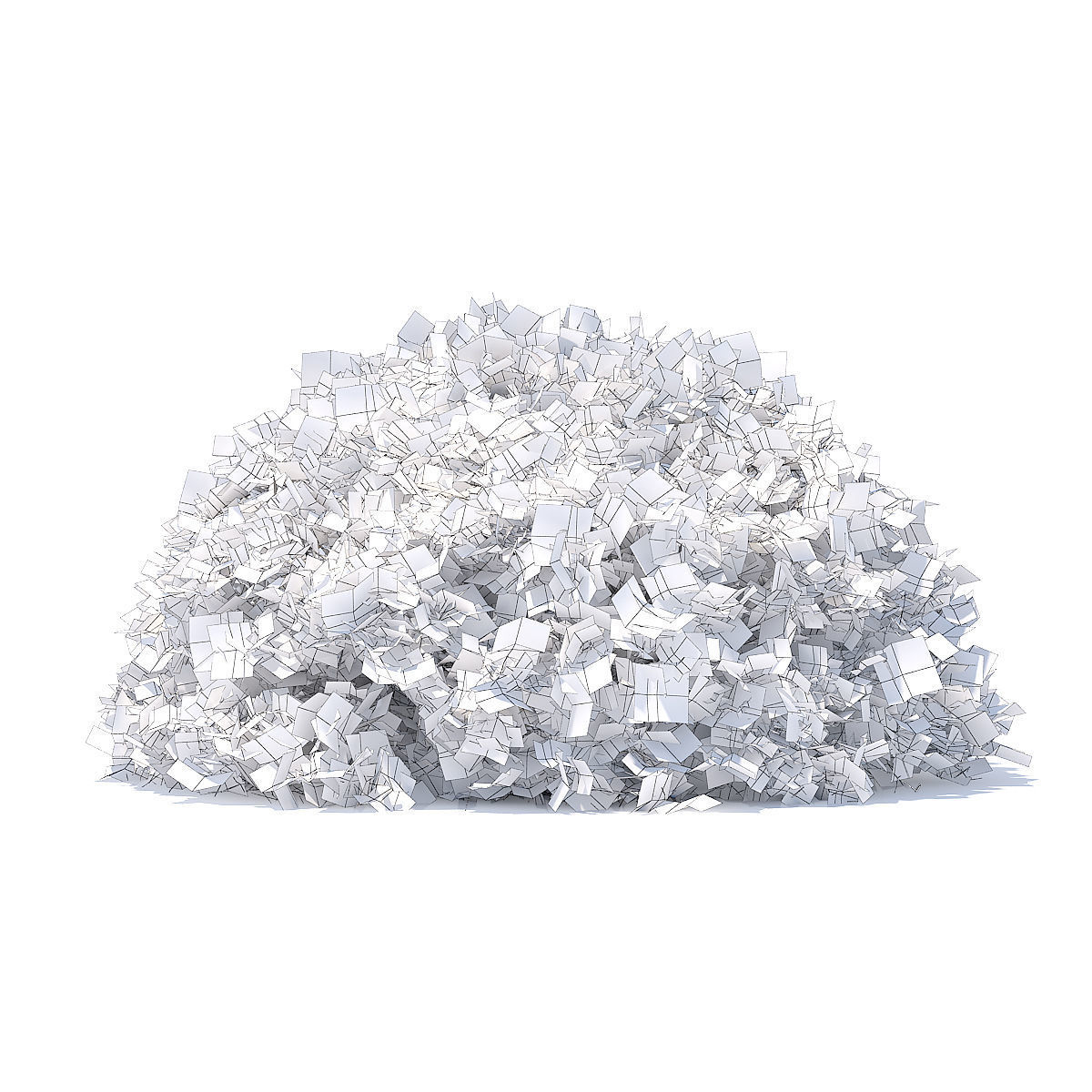 Half-Sphere Hedge 3D model_3