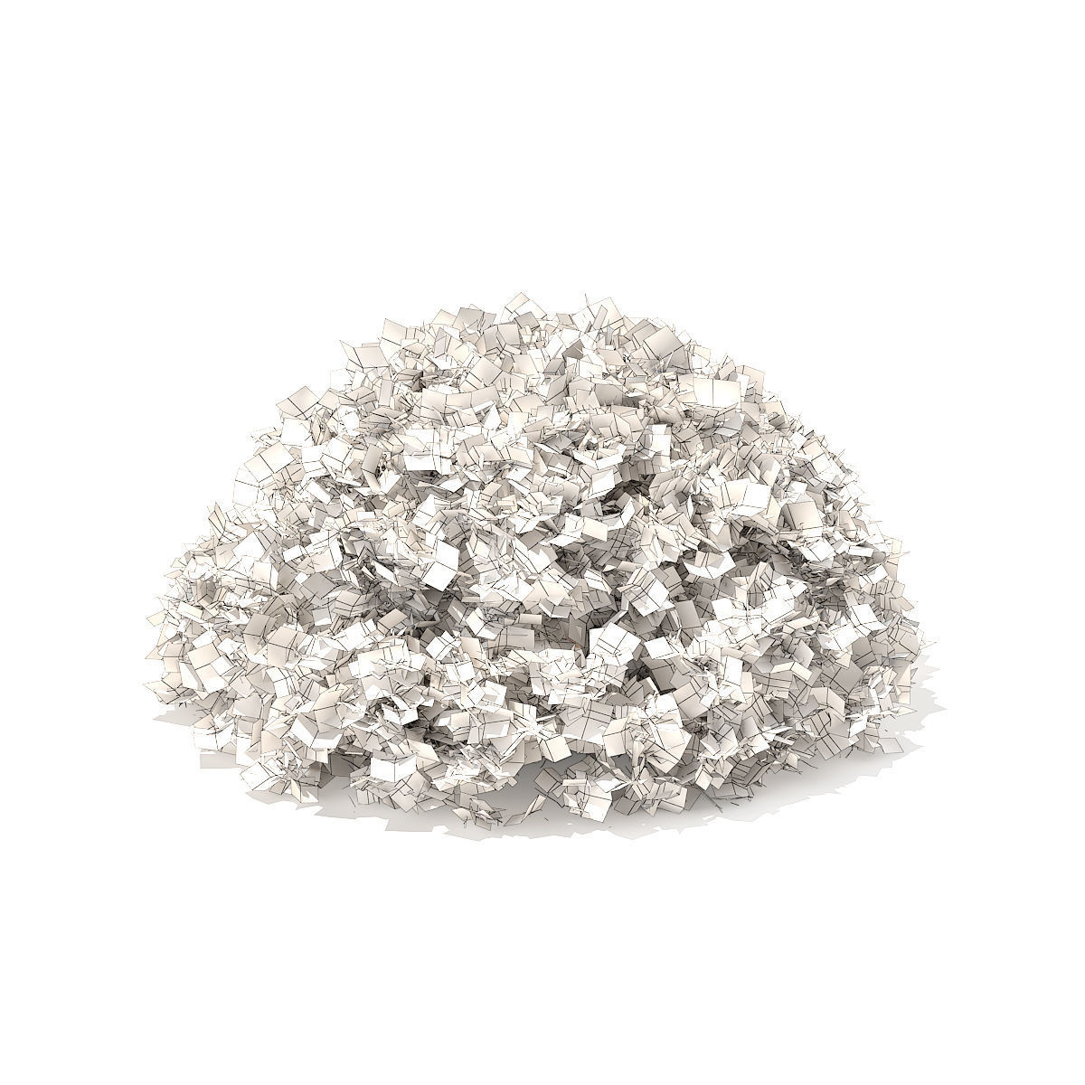 Half-Sphere Hedge 3D model_4