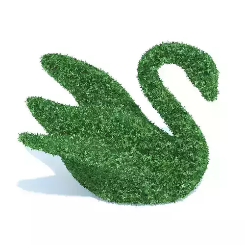 Swan Shaped Hedge