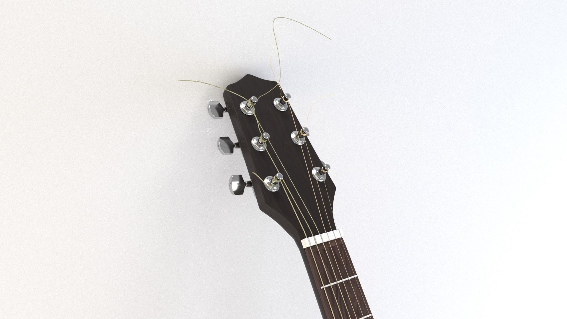 Takamine G Series Acoustic Guitar 3D model_3