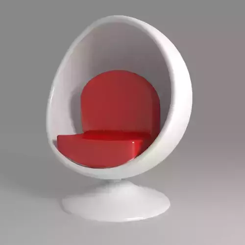 Modern Chair 03 Low-poly 3D model