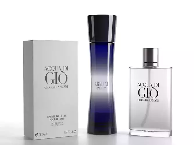 Armani Code Perfume Free 3D model