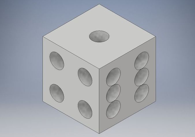 Die or Dice stl 3D print model