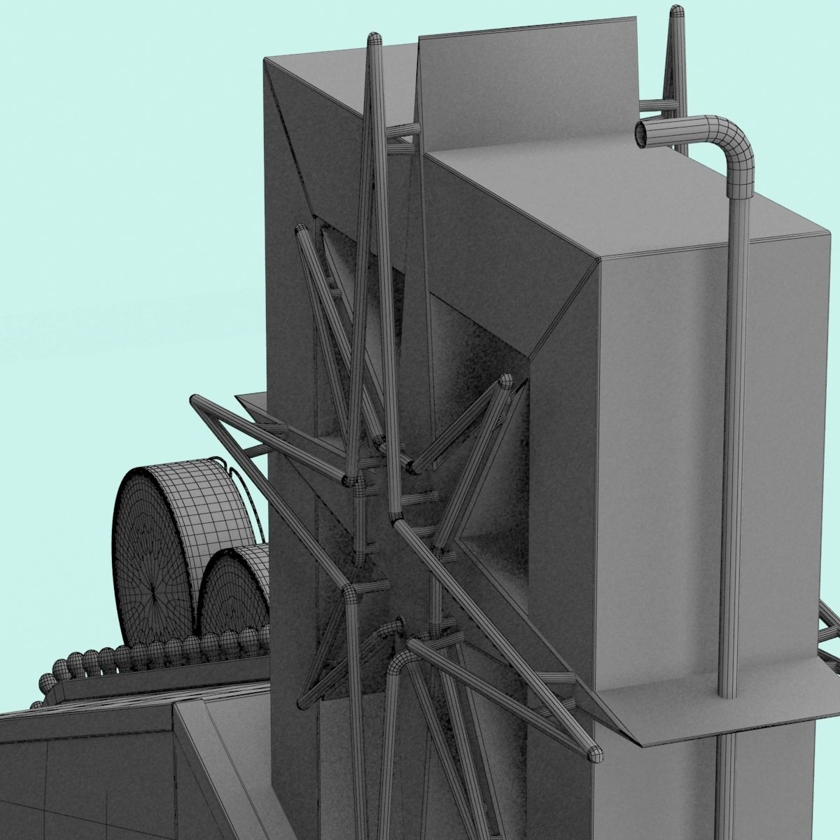 Las Vegas Sign 3D model_7