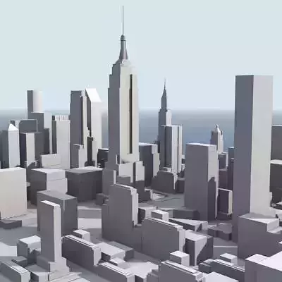 Stylised Manhattan